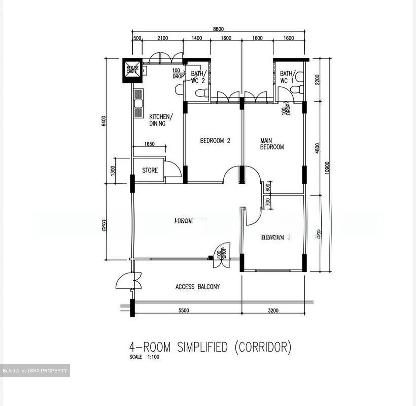 Blk 131 Eunos Spring (Bedok), HDB 4 Rooms #523035841